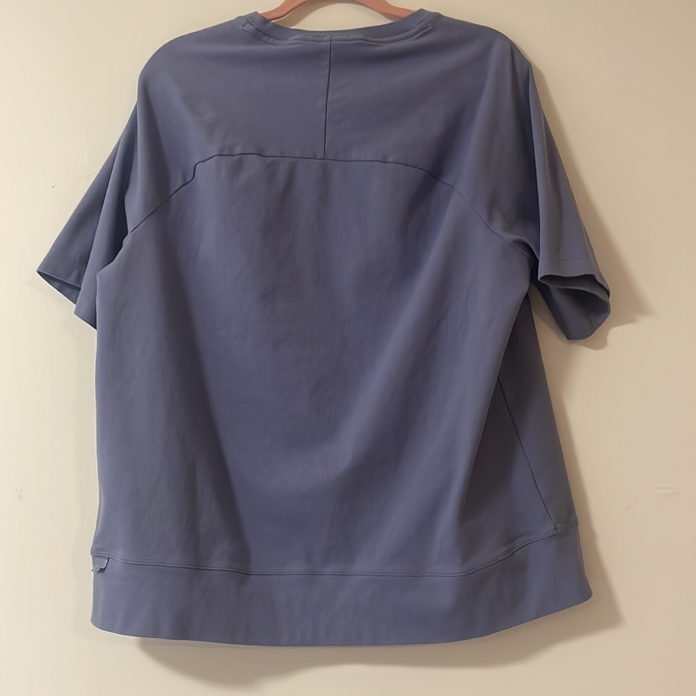 39 NWOT Lululemon cotton tee purple oversized fit